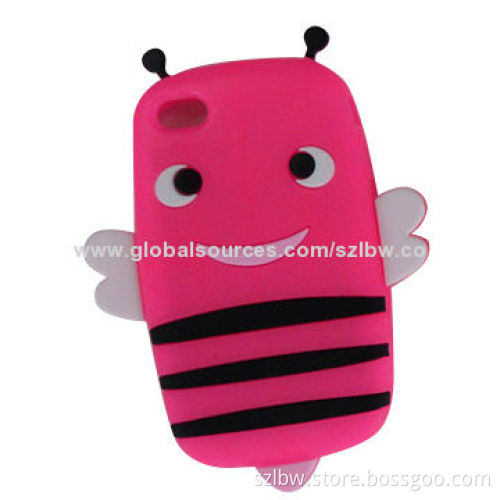 3D Bee Style Silicone Case for iPhone 5 and 5S